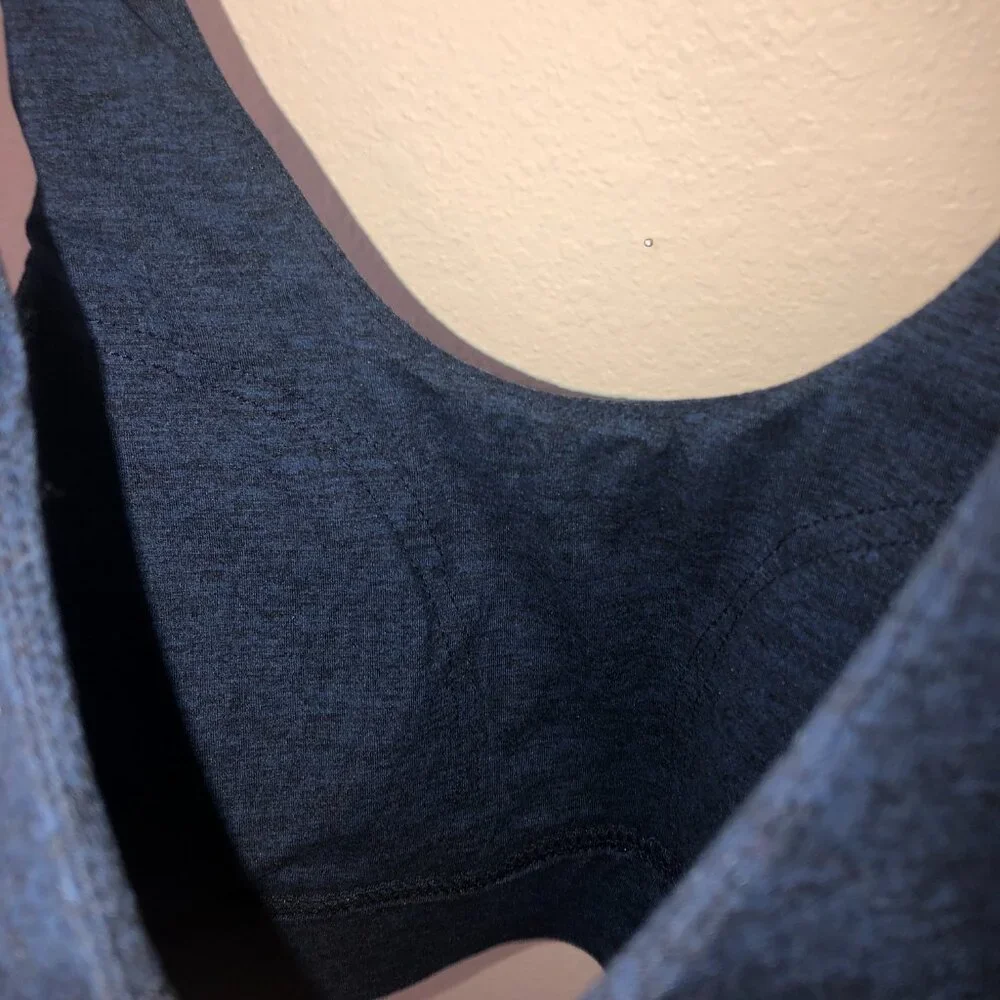 🌞 4/$20 Deal! 🌞 Kyodan Active Sports Bra Dark Blue Navy P/S Petite Small - Picture 2 of 5